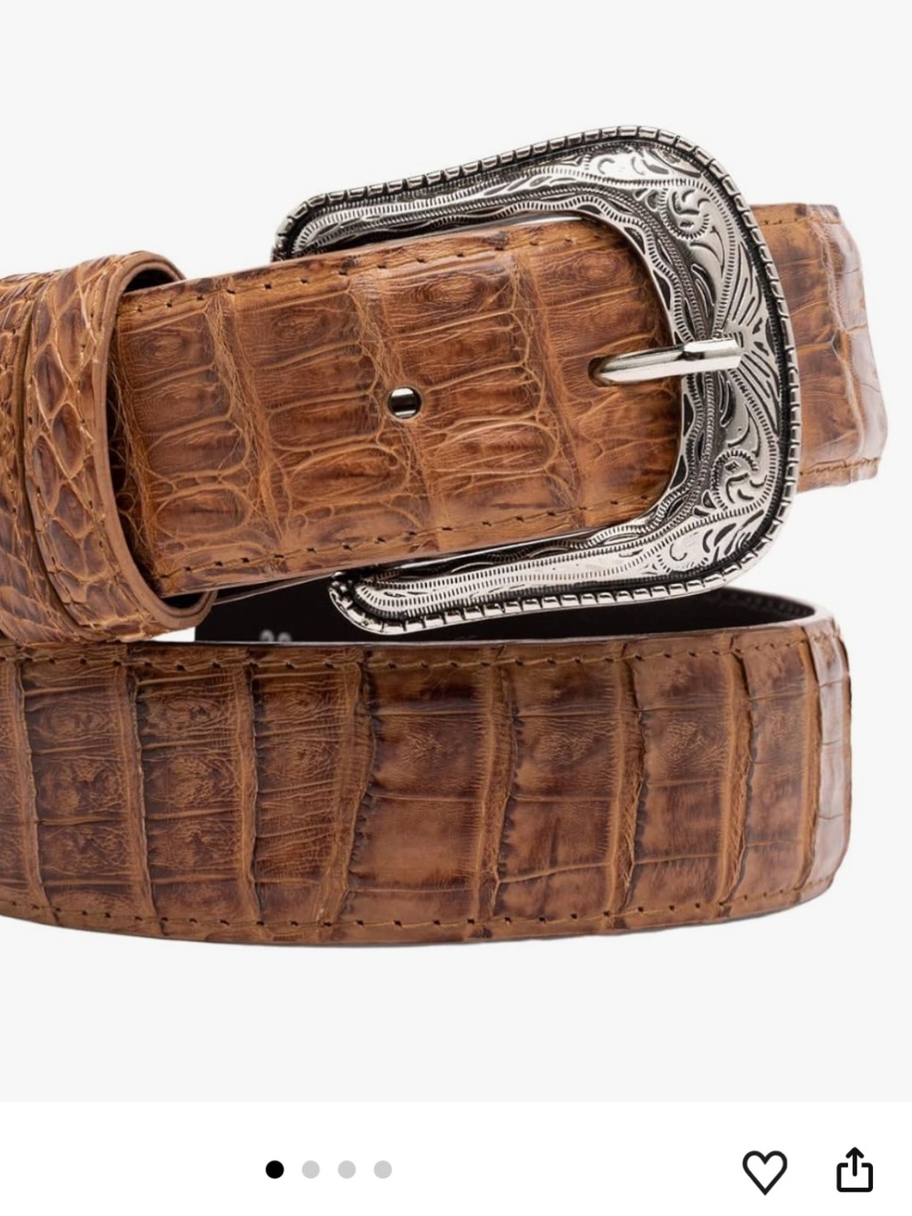 Cody James Caiman Belt